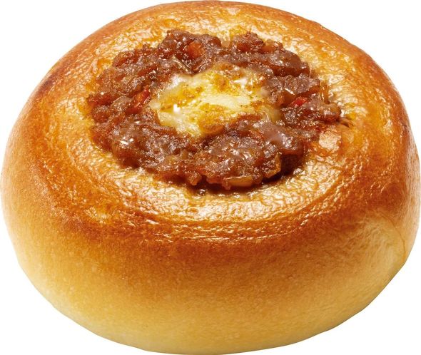ファミリーマート 進化形中華まん こんがりビストロまん　とろ〜りチーズカレー味