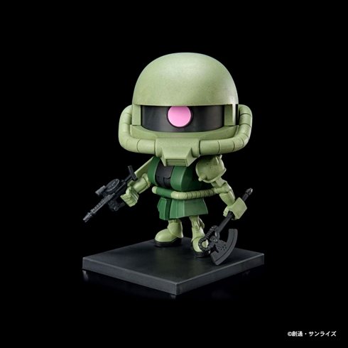 ガンプラ　ザクプラくん　茶殻配合