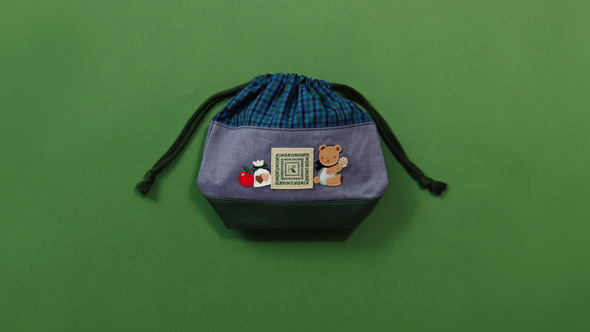 紀ノ国屋とファミリアが初コラボレーション巾着