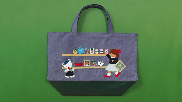 紀ノ国屋とファミリアが初コラボレーショントートバッグ