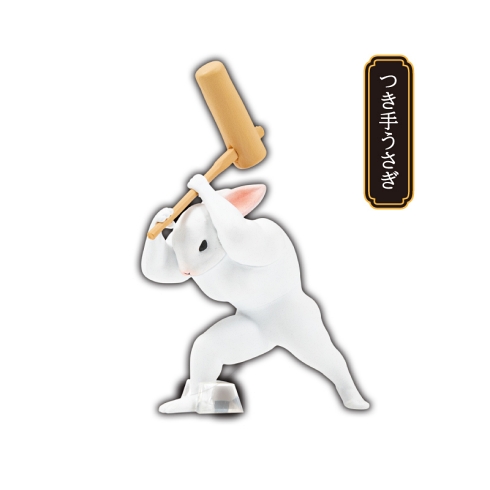うさぎ 満月 筋肉
