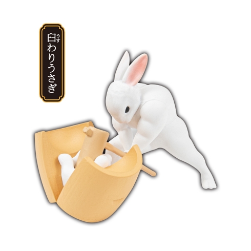 うさぎ 満月 筋肉