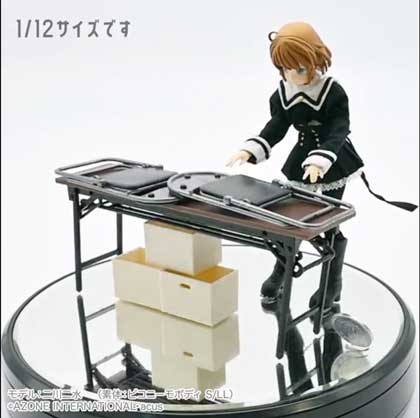 ミニチュア 100均 パイプ椅子 会議机 折りたたみ 同人誌即売会 再現