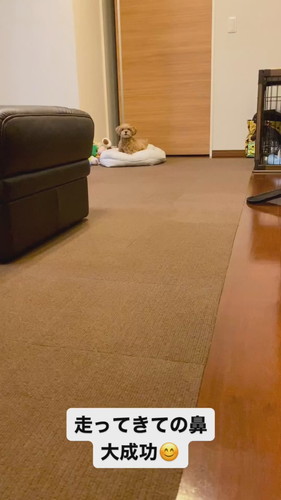 鼻ズボ大成功！