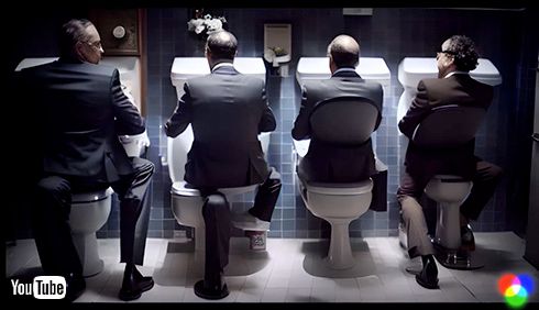 生成AI コマーシャル トイレ