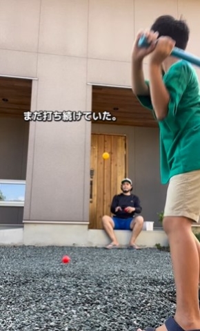 まだ野球を教え続けていた