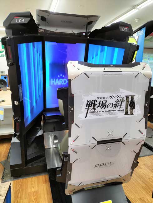 ハードオフ コックピット 機動戦士ガンダム 戦場の絆II アーケード 筐体 モニター