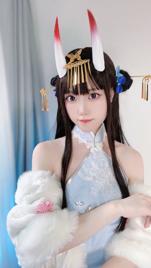 アズールレーン コスプレ 能代 冬雪の薫香 えびまる