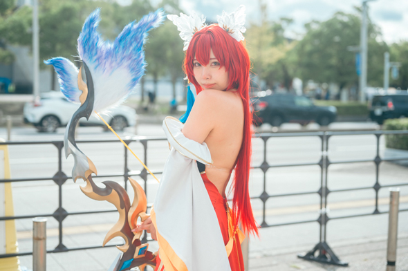 三橋くんの「三国志アナザー」公式ブース　孫尚香