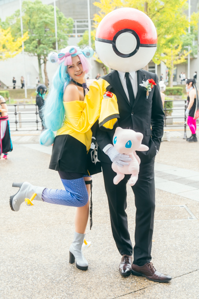 オブジェクトヘッドトーキョーの「ポケモン」モンスターボールとナンジャモ