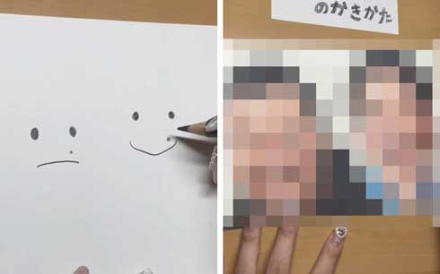 イラスト 色鉛筆画 かまいたち 似顔絵 レベル別 描き方