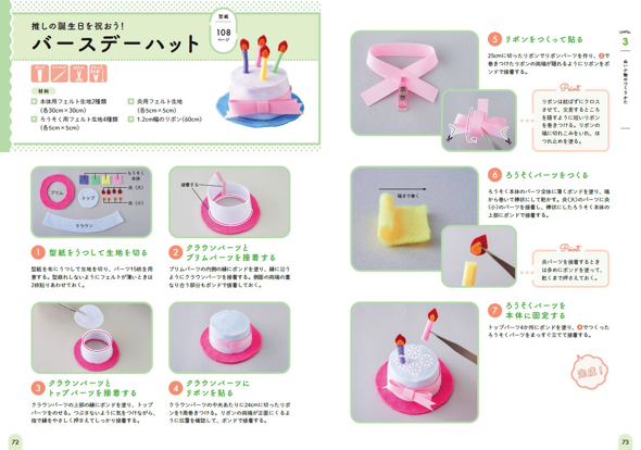 バースデーハット作り方