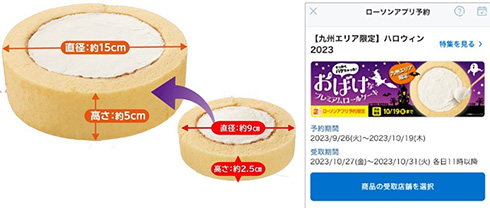 ローソン クソデカ ロールケーキ