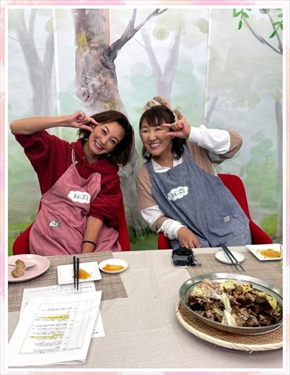 ライブコマース番組「ポキート」で共演する北斗晶と西山茉希