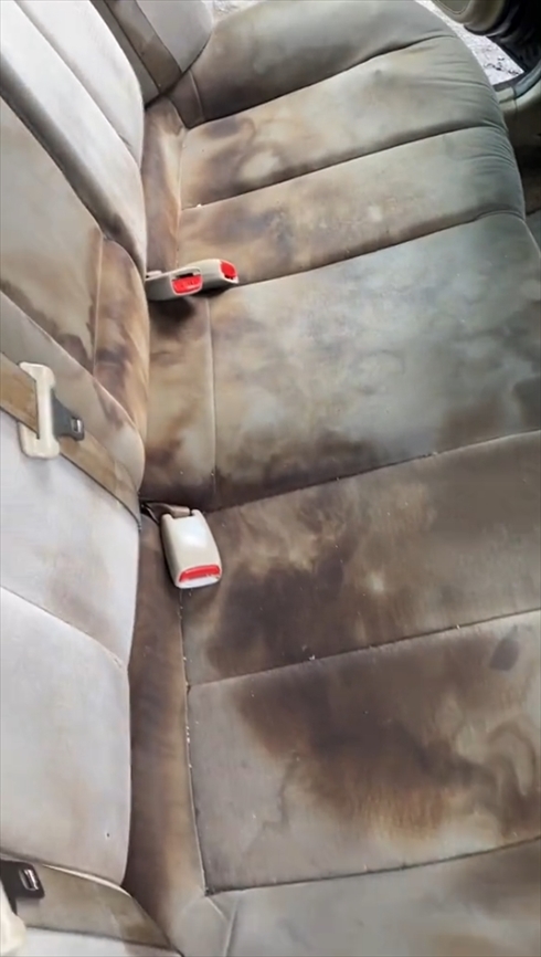 ソファー　清掃　ビフォーアフター