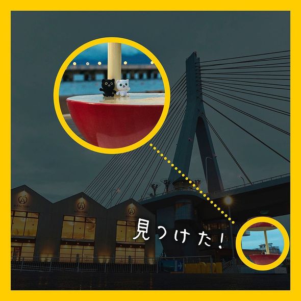 クロネコヤマト　クロネコシロネコを探せ