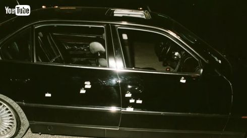 1996年に銃殺された2Pacが乗っていた車