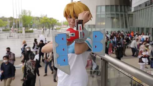遊戯王 城之内 コスプレ アゴ 伸びた しゃくれ 再現