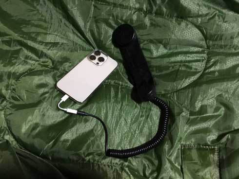 スマホ 受話器 iPhone 接続 アイテム