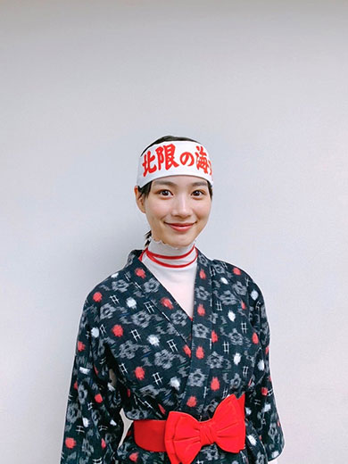 未使用 NHK 連続テレビ小説 あまちゃん 北の海女 衣装 もりおか巴染工製 NHK朝ドラ「あまちゃん」2日連続「ビフォーアフター」に