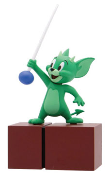 『TOM and JERRY FUNNY ART!』3・A賞・まち針を掲げる悪魔ジェリー