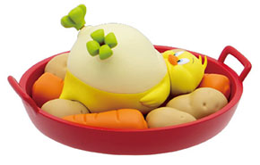 『TOM and JERRY FUNNY ART!』3・A賞・ローストチキンになりかけのアヒル