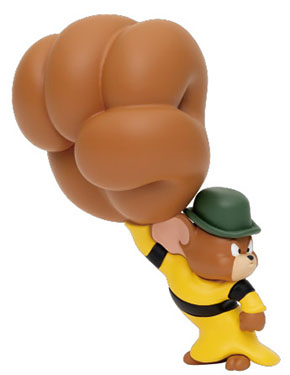 『TOM and JERRY FUNNY ART!』3・B賞・拳を膨らませたマッスル