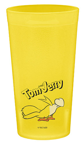 『TOM and JERRY FUNNY ART!』3・C賞・カナリア黄色のタンブラー