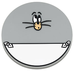 『TOM and JERRY FUNNY ART!』3・D賞・タフィーのコースター
