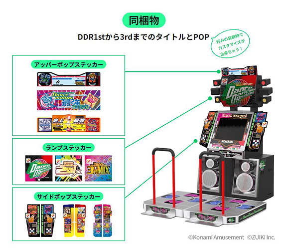 筐体を1/5サイズにした「ダンレボ クラシック ミニ」、クラウド