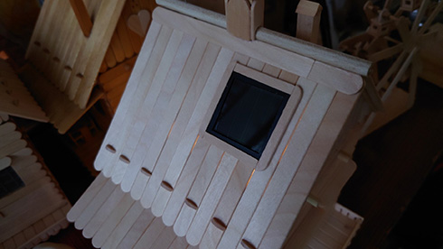 あずきバー ログハウス ミニチュア