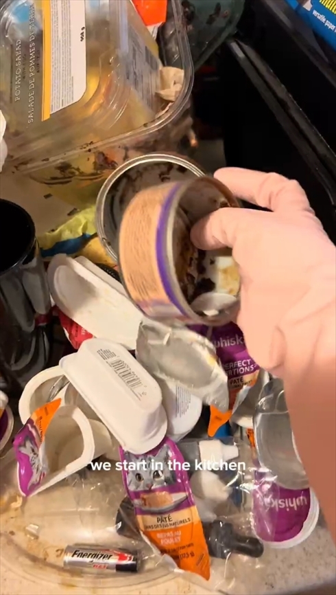 キッチン　清掃　ビフォーアフター