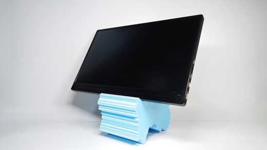 スマホ タブレット モニター スタンド 岐阜県 自作 立体