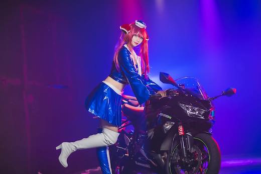 ホロライブ 宝鐘マリン パシフィック・レーシング コスプレ