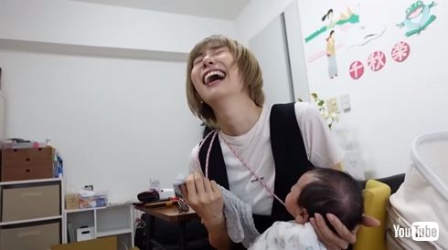 山崎夕貴とおばたのお兄さんの子ども