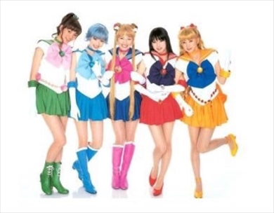 「美少女戦士セーラームーン」出演当時の北川景子、泉里香、沢井美優、小松彩夏、安座間美優