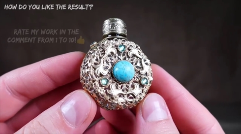 香水　アンティーク　ヴィンテージ　復元　ASMR