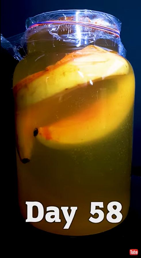 変色したバナナ