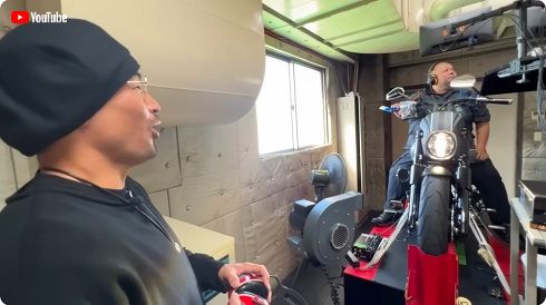 生まれ変わったハーレーダビッドソンがお気に入りの魔裟斗