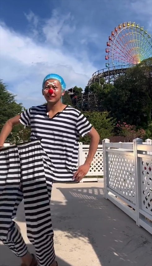 コスプレ　ワンピース　バギー　手品