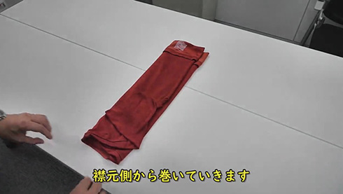 Tシャツ 洗濯 折りたたみ