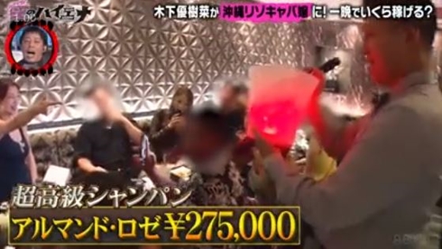 木下優樹菜キャバ嬢