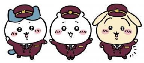 「ちいかわ」×阪急バス