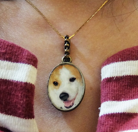 けやきさんのペンダント