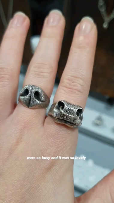 動物の鼻のリング