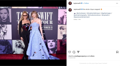 テイラー・スウィフトとビヨンセ