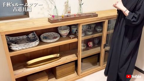 初ルームツアーの千秋