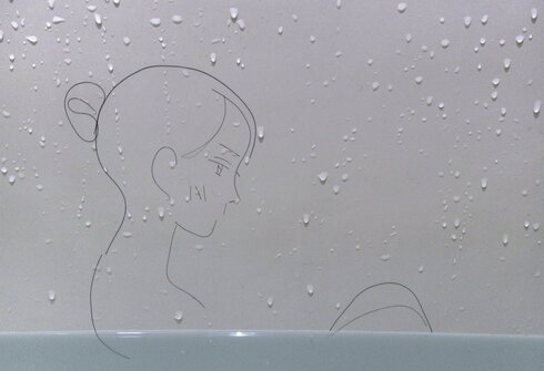 髪の毛アート01