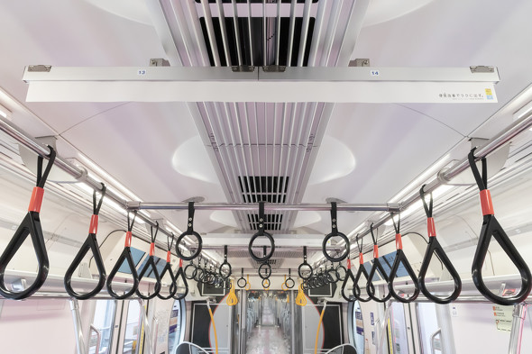 ボラギノール・トレインジャック広告・車内イメージ