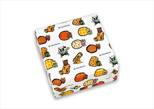 もち吉とKENのコラボ缶